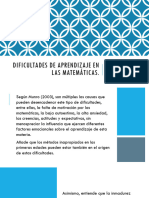 01 - Dificultades de Aprendizaje en Las Matematicas - 01.dic.23