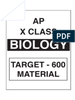 10th Biology Target - 600 (AP) (23-24)