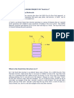 A Micro Project On Dsu1111