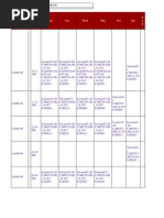 Registeration Number S R N o Timin G Mon Tue Wed Thu Fri Sat S U N