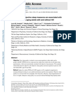 Objective and Subjective Sleep Measures Are Associated With Neurocognition in Aging Adults With and Without HIV