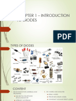 Chapter 1 - Introduction To Diodes