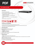 DS-7632NI-K2 NVR: Key Feature