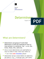 Determiners