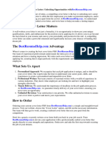 Best Cover Letter PDF