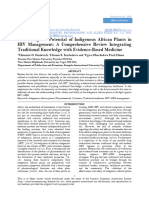 Harnessing The Potential of Indigenous African Plants in HIV Management A Comprehensive Review Integrating Traditional Knowledge With Evidence-Based Medicine