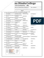 2023 Grade 09 ICT 1st Term Test Paper English Medium