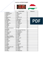 British vs. American English Advanced