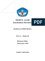 BAHASA INDONESIA - MODUL AJAR BAB 6 Kls 2