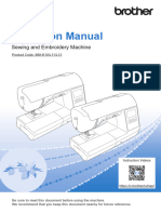 Brother NS2850D/SE2000 Sewing Machine Instruction Manual