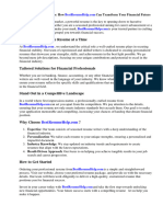 Financial Statement Cover Letter Examples