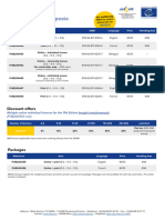 EDQM - 2024 Subscription To The European Pharmacopoeia - Supplements 11.3-11.5 - Direct Clients - Price List