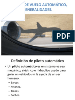 Sistema de Vuelo Automatico Generalidades