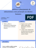 04 - Políticas Públicas e Planejamento de Infraestrutura Como Promoção Aos Direitos Humanos