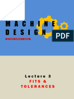 Me414 Lecture 3 Fits and Tolerances