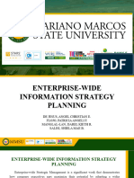 Ce 165 - Report-Enterprise-wide Information Strategy Planning