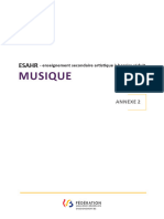 Circulaire 9119 - Annexe III MUSIQUE (Circulaire ESAHR Modifications)