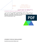 Fiche Action - CONSTRUIRE UN MESSAGE PRINT