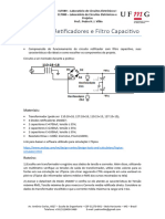 Prática 1 - Retificadores e Filtro Capacitivo