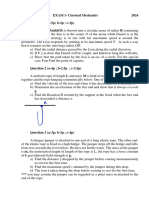 1st Exam Mechanics - Solutions