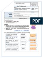 Guía N 5 - Plano Cartesiano - Ubicación de Puntos