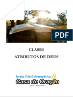 Classe Atributos de Deus: Outubro 2015 Ano 22