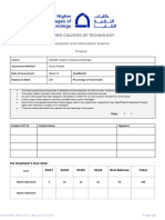 CIS2303 - Project Details and Rubric - 202310