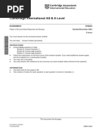 Cambridge International AS & A Level: Economics 9708/23