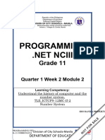 Grade 11 Com Prog Quarter 1 Week 2 Module 2