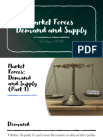 Module 4 Market Forces Demand and Supply