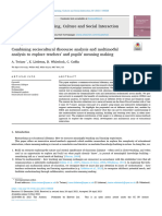 Combining Sociocultural Discourse Analysis and Multimodal Analysis To Explore Teachers' and Pupils' Meaning Making