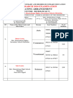 HSSC Revised Seating Arrangement March 2024