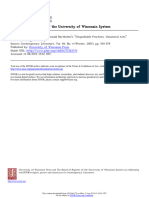 Reconstructing Masculinity Donald Barthelme's Unspeakable Practices, Unnatural Acts