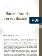 Bateria Fatorial de Personalidade (BFP) - Apresentação