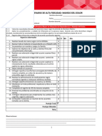 Pauta de Cotejo 1 - Manejo Del Dolor