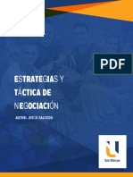 Estrategias de Tácticas y Negociación