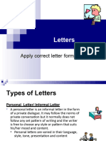 Letters