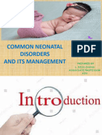 Common Neonatal Disorders