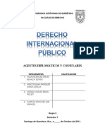 Agentes Diplomáticos y Consulares