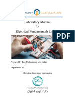 Exp.1 Electrical Lab Introducing