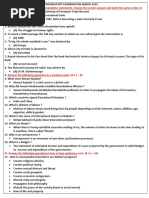 SSLC State Level Preparatory Exam 2024 Social Science Answer Key EM by Kishore Sir