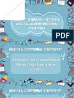 Lesson 1 Identifying Hypothesis and Conclusion in Con