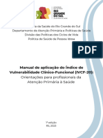 Manual de Aplicacao Do Indice de Vulnerabilidade Clinico Funcional