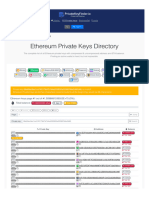 Ethereum Private Keys Directory - Page 1