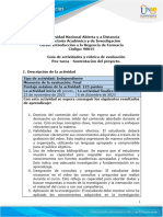 4-Guia de Actividades y Rúbrica de Evaluación - Pos-tarea-Sustentación Del Proyecto.