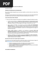 Serious Illness Claim Form - French