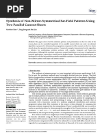 Synthesis of Non-Mirror-Symmetrical Far-Field Patt