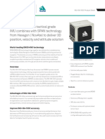 IMU ISA 100C Product Sheet