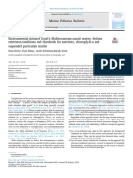 Environmental Status of Israel S Mediterranean Coastal Waters - 2019 - Marine Po