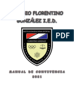 Manual de Conviencia Ied Florentino Gonzalez 2021